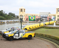 Com primeiras RAMs da história, Paraná reforça frota de viaturas da segurança pública 