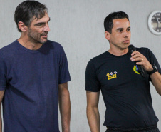Com palestra de Giba, PMPR inicia a Copa PMPR de Voleibol 2025 