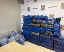 PMPR apreende mais de 1,4 tonelada de maconha em Cambé