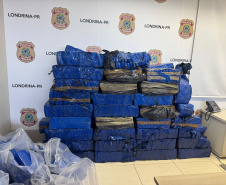 PMPR apreende mais de 1,4 tonelada de maconha em Cambé