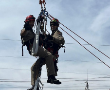 Corpo de Bombeiros forma 21 integrantes para atuar com resgate nas alturas