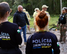 Laudo da Polícia Científica direciona avanço da investigação na explosão em Quatro Barras 