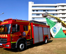 Missão Paraná II: Estado entrega viaturas e aeronaves para segurança em Londrina e região