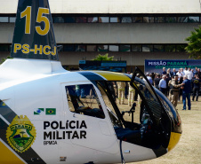 Missão Paraná II: Estado entrega viaturas e aeronaves para segurança em Londrina e região