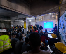 Segurança Pública do Paraná leva palestra sobre combate à violência contra mulheres para homens  Londrina