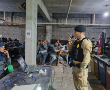 Segurança Pública do Paraná leva palestra sobre combate à violência contra mulheres para homens  Londrina