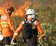 Bombeira paranaense participa de curso de referência sobre prevenção e combate a incêndios florestais no Chile