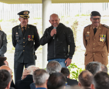 Governo do Paraná inaugura Escola Superior de Bombeiro Militar e entrega 64 novas viaturas na comemoração dos 113 anos da corporação