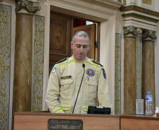 Corpo de Bombeiros Militar do Paraná é homenageado na Câmara Municipal de Curitiba pelos 113 anos de história