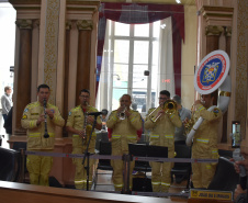 Corpo de Bombeiros Militar do Paraná é homenageado na Câmara Municipal de Curitiba pelos 113 anos de história