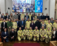 Corpo de Bombeiros Militar do Paraná é homenageado na Câmara Municipal de Curitiba pelos 113 anos de história