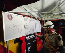 Bombeiros iniciam treinamento de Força-Tarefa que destaca capacidade de resposta do Paraná
