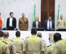 Corpo de Bombeiros Militar do Paraná recebe homenagem da Assembleia Legislativa pelos 113 anos de atuação