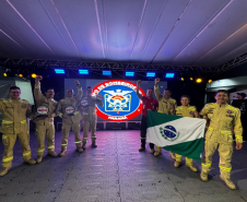 Bombeiros do 4º BBM, de Cascavel, vencem o 7º Desafio Nacional de Salvamento Veicular.
