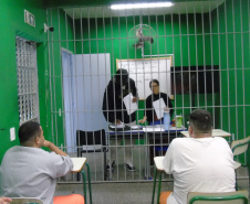 Polícia Penal do Paraná promove oficina de redação para custodiados como preparação para vestibulares e exames nacionais