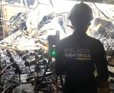 Polícia Científica aplica técnicas avançadas para rastrear origem em casos de incêndio