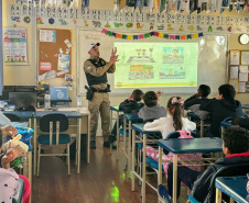Ações educativas do Batalhão de Trânsito da PMPR impactam 5,2 mil pessoas em 2025