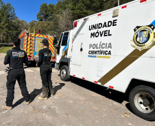 Polícia Científica do Paraná implementa perícia em campo com estrutura pioneira no País