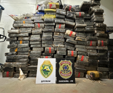 PMPR apreende mais de 2 toneladas de maconha escondidas em carga de soja em Toledo