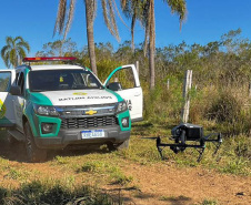 Satélite e drones elevam eficiência da PMPR contra crimes ambientais