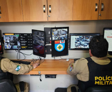 PMPR reforça policiamento em Curitiba com plataforma de observação elevada