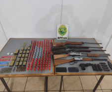 PMPR apreende armas e mais de 300 quilos de maconha em ações na Fronteira