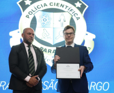 Com foco na eficiência, novo diretor-geral da Polícia Científica do Paraná assume o cargo