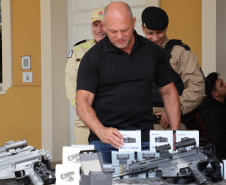 Novas viaturas, equipamentos e fuzis: Estado reforça segurança nos Campos Gerais e Centro-Sul