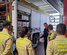 Comitiva do Corpo de Bombeiros do Paraná realiza visita técnica a fábricas na Alemanha e Áustria