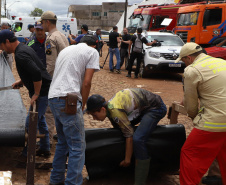 Rio Bonito do Iguaçu: bombeiros que atenderam cidade tinham concluído curso de atuação em desastres no mesmo dia
