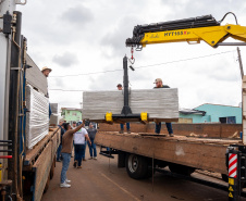Após tornado, 70% dos imóveis de Rio Bonito do Iguaçu já receberam cobertura