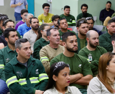 SESP leva Programa Mulher Segura a funcionários da Klabin com foco no combate à violência doméstica