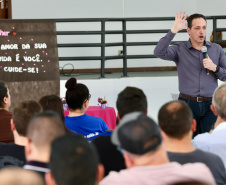 Palestras nos Campos Gerais apresentam ações do Programa Mulher Segura