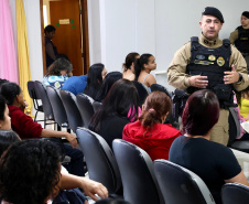 Palestras nos Campos Gerais apresentam ações do Programa Mulher Segura