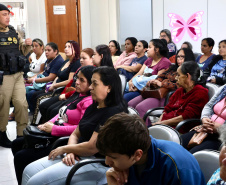 Palestras nos Campos Gerais apresentam ações do Programa Mulher Segura