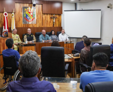 Sesp promove encontro com a comunidade na Câmara de Telêmaco Borba durante a Missão Paraná III