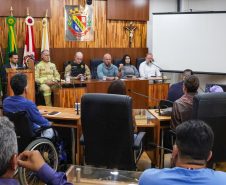 Sesp promove encontro com a comunidade na Câmara de Telêmaco Borba durante a Missão Paraná III