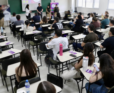 Mulher Segura: policiais realizam palestra para alunos de Direito em Ponta Grossa