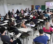 Mulher Segura: policiais realizam palestra para alunos de Direito em Ponta Grossa