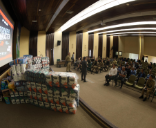 SESP promove entrega de donativos da 10ª Edição do Torneio Master das Forças de Segurança
