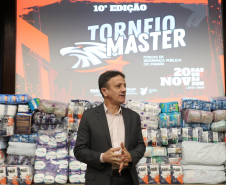 SESP promove entrega de donativos da 10ª Edição do Torneio Master das Forças de Segurança