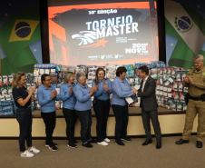 SESP promove entrega de donativos da 10ª Edição do Torneio Master das Forças de Segurança