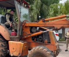 PMPR flagra desmatamento e loteamento irregular de terrenos no Ganchinho, em Curitiba