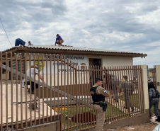 Quadruplica número de presos trabalhando na reconstrução Rio Bonito do Iguaçu