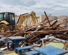 Quadruplica número de presos trabalhando na reconstrução Rio Bonito do Iguaçu