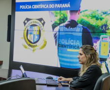 Polícia Científica do Paraná apresenta panorama do efetivo, investimentos e entregas em reunião com o secretário de segurança