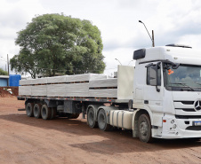 Estado reforça pedido por materiais de construção para avançar os trabalhos em Rio Bonito do Iguaçu