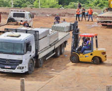 Estado reforça pedido por materiais de construção para avançar os trabalhos em Rio Bonito do Iguaçu