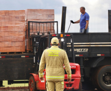 Estado reforça pedido por materiais de construção para avançar os trabalhos em Rio Bonito do Iguaçu