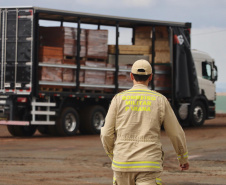Estado reforça pedido por materiais de construção para avançar os trabalhos em Rio Bonito do Iguaçu